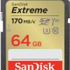Sandisk Extreme SDXC 64GB Class 10 U3 V30 UHS-I 170MB/s