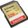 Sandisk Extreme SDXC 128GB Class 10 U3 V30 UHS-I με αντάπτορα