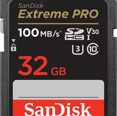 Sandisk Extreme Pro SDHC 32GB Class 10 U3 V30 UHS-I SDSDXXO-032G-GN4IN