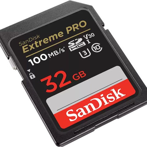 Sandisk Extreme Pro SDHC 32GB Class 10 U3 V30 UHS-I SDSDXXO-032G-GN4IN