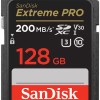 Sandisk Extreme PRO SDXC 128GB Class 10 U3 V30 UHS-I