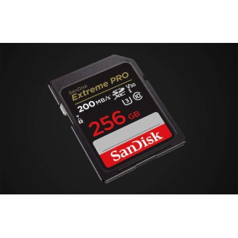Sandisk Extreme Pro SDXC 256GB Class 10 U3 V30 UHS-I