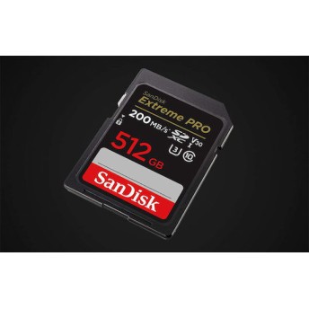 Sandisk Extreme Pro SDXC 512GB Class 10 U3 V30 UHS-I