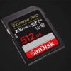 Sandisk Extreme Pro SDXC 512GB Class 10 U3 V30 UHS-I