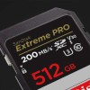 Sandisk Extreme Pro SDXC 512GB Class 10 U3 V30 UHS-I