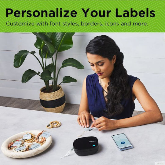 Dymo LetraTag LT-200 B Ηλεκτρονικός Ετικετογράφος Χειρός σε Μπλε Χρώμα