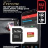 Sandisk Extreme microSDXC 512GB U3 V30 A2 UHS-I με αντάπτορα 190MB/s