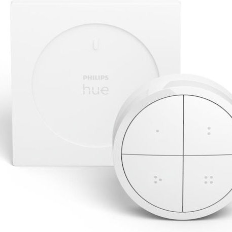 Philips Tap Ασύρματο Τηλεχειριστήριο Χειρός Λευκό