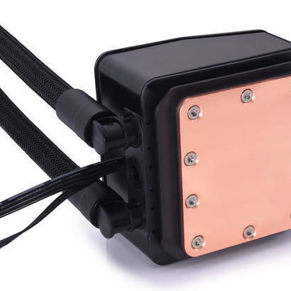 Alphacool Core Ocean T38 AIO 280mm Υδρόψυξη Επεξεργαστή Διπλού Ανεμιστήρα 140mm για Socket AM4/AM5/1700/1200/115x με ARGB Φωτισμό