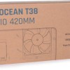 Alphacool Core Ocean T38 AIO Υδρόψυξη Επεξεργαστή Τριπλού Ανεμιστήρα 140mm για Socket AM4/AM5/1700/1200/115x
