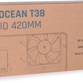 Alphacool Core Ocean T38 AIO Υδρόψυξη Επεξεργαστή Τριπλού Ανεμιστήρα 140mm για Socket AM4/AM5/1700/1200/115x
