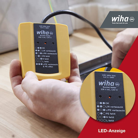 Wiha 45220 Prize Tester 230 V Ac Measuring Device