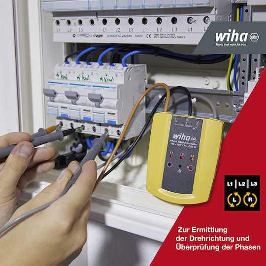 Wiha Ανιχνευτής Τάσης 45221 με Εύρος Μέτρησης 100 - 700V