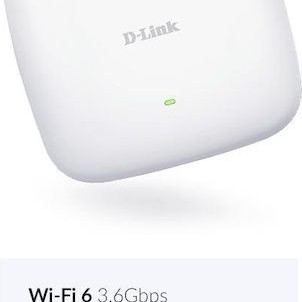 D-Link DAP-X2850 Access Point Wi‑Fi 6 Dual Band (2.4 & 5GHz)