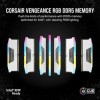 Corsair Vengeance RGB DDR5 32GB RAM με 2x16GB Modules και Ταχύτητα 5200 για Desktop