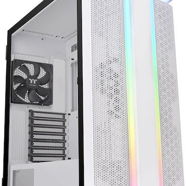 Thermaltake H590 ARGB Gaming Κουτί Υπολογιστή με Πλαϊνό Παράθυρο Λευκό