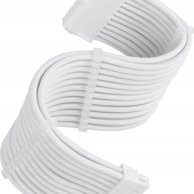 Silverstone 24-Pin ATX - 24-Pin ATX Cable 0.3m Λευκό SST-PP07E-MBW-V2