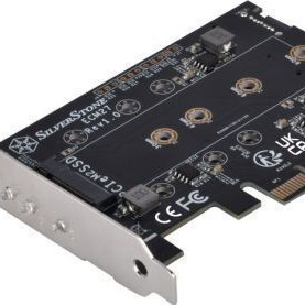 Silverstone Κάρτα PCIe σε 2 θύρες SATA