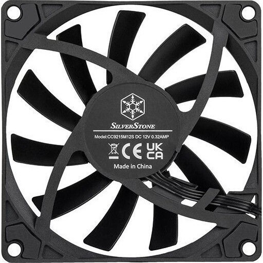 Silverstone Air Slimmer 90 Case Fan 92mm με Σύνδεση 4-Pin PWM