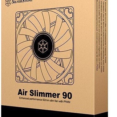 Silverstone Air Slimmer 90 Case Fan 92mm με Σύνδεση 4-Pin PWM