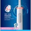 Oral-B Pro 3 3000 Ηλεκτρική Οδοντόβουρτσα με Χρονομετρητή και Αισθητήρα Πίεσης Λευκή