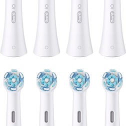 Oral-B iO Ultimate Clean Ανταλλακτικές Κεφαλές για Ηλεκτρική Οδοντόβουρτσα White 8τμχ