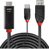 Lindy Cable DisplayPort male - HDMI male 1m Μαύρο (41498)