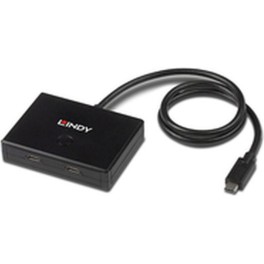 Lindy USB 3.2 Hub 2 Θυρών με σύνδεση USB-C