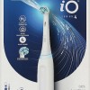 Oral-B iO Series 4 Ηλεκτρική Οδοντόβουρτσα με Χρονομετρητή, Αισθητήρα Πίεσης και Θήκη Ταξιδίου Quite White