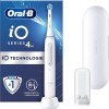 Oral-B iO Series 4 Ηλεκτρική Οδοντόβουρτσα με Χρονομετρητή, Αισθητήρα Πίεσης και Θήκη Ταξιδίου Quite White