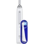 Oral-B iO Series 4 Ηλεκτρική Οδοντόβουρτσα με Χρονομετρητή, Αισθητήρα Πίεσης και Θήκη Ταξιδίου Quite White