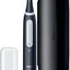 Oral-B iO Series 4 Ηλεκτρική Οδοντόβουρτσα με Χρονομετρητή, Αισθητήρα Πίεσης και Θήκη Ταξιδίου Matt Black