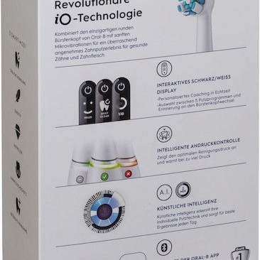 Oral-B Series 6 Ηλεκτρική Οδοντόβουρτσα με Αισθητήρα Πίεσης White