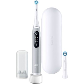 Oral-B IO Series 6 Ηλεκτρική Οδοντόβουρτσα με Αισθητήρα Πίεσης και Θήκη Ταξιδίου Grey