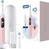 Oral-B IO Series 6 Ηλεκτρική Οδοντόβουρτσα με Χρονομετρητή, Αισθητήρα Πίεσης και Θήκη Ταξιδίου Pink Sand