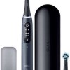 Oral-B iO Series 8N Ηλεκτρική Οδοντόβουρτσα με Χρονομετρητή, Αισθητήρα Πίεσης και Θήκη Ταξιδίου Black Onyx