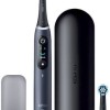 Oral-B iO Series 8N Ηλεκτρική Οδοντόβουρτσα με Χρονομετρητή, Αισθητήρα Πίεσης και Θήκη Ταξιδίου Black Onyx