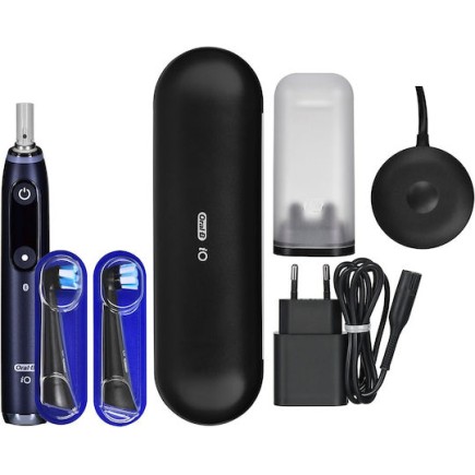 Oral-B iO Series 9N Ηλεκτρική Οδοντόβουρτσα με Αισθητήρα Πίεσης και Θήκη Ταξιδίου Μαύρη