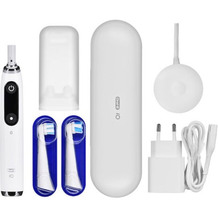 Oral-B IO Series 9N Ηλεκτρική Οδοντόβουρτσα με Θήκη Ταξιδίου White Alabaster