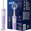 Oral-B Vitality Pro Protect X Clean Ηλεκτρική Οδοντόβουρτσα με Χρονομετρητή Lilac Violet