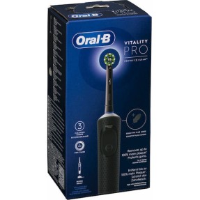 Oral-B Vitality Pro Protect X Clean Ηλεκτρική Οδοντόβουρτσα με Χρονομετρητή Μαύρη
