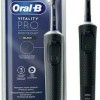 Oral-B Vitality Pro Protect X Clean Ηλεκτρική Οδοντόβουρτσα με Χρονομετρητή Μαύρη