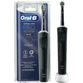 Oral-B Vitality Pro Protect X Clean Ηλεκτρική Οδοντόβουρτσα με Χρονομετρητή Μαύρη