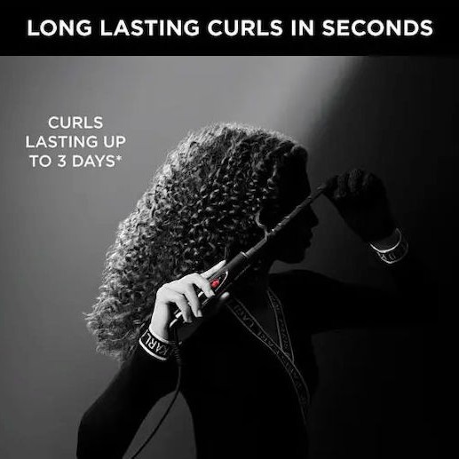 Rowenta x Karl Lagerfeld Ψαλίδι Μαλλιών για Μπούκλες 10mm 25W CF311L