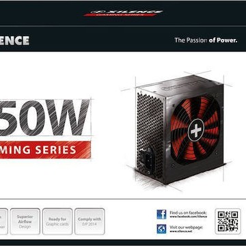 Xilence XP450R10 450W Μαύρο Τροφοδοτικό Υπολογιστή Full Wired 80 Plus Bronze