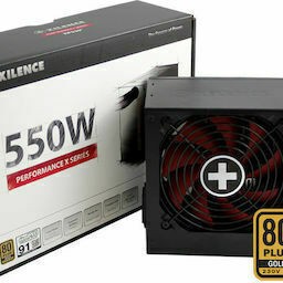 Xilence XP550R10 550W Μαύρο Τροφοδοτικό Υπολογιστή Full Wired 80 Plus Bronze