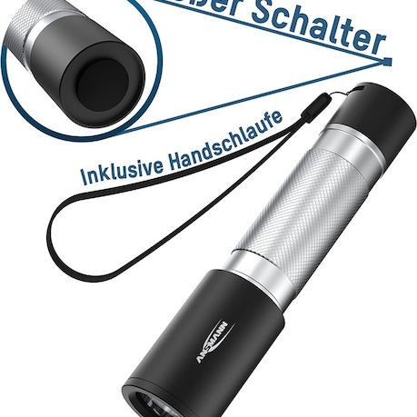 Ansmann Φακός LED IPX4 με Μέγιστη Φωτεινότητα 315lm