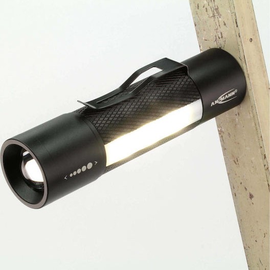 Ansmann Φακός LED IP54 Διπλής Λειτουργίας με Μέγιστη Φωτεινότητα 180lm Future Multi 3in1