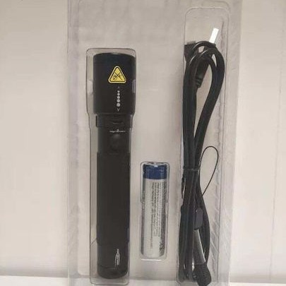 Ansmann Επαναφορτιζόμενος Φακός LED IPX4 με Μέγιστη Φωτεινότητα 400lm Future T400FR