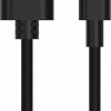 Ansmann Regular USB to Lightning Cable Μαύρο 1m (1700-0131)